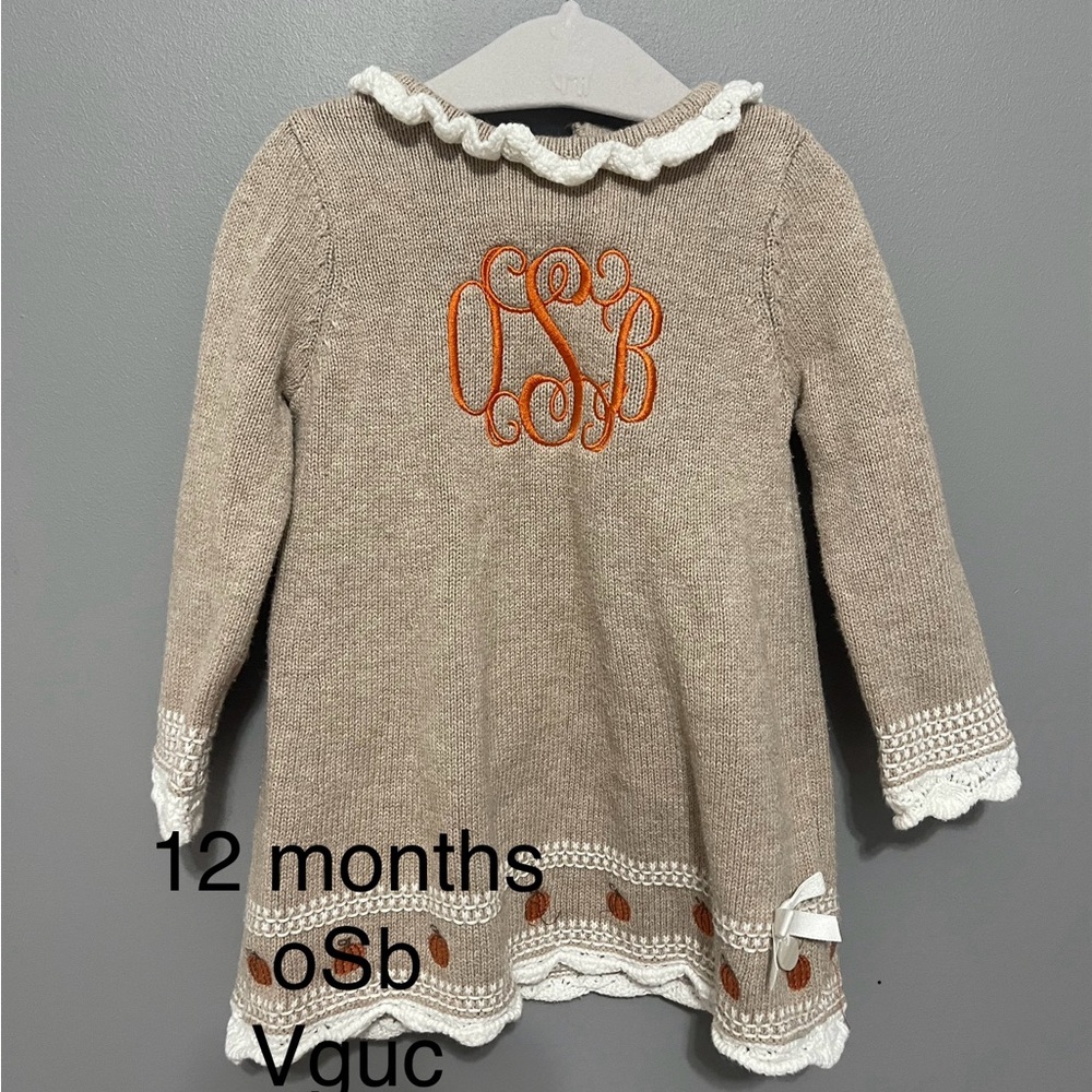 Kids Tan Long Sleeve Top